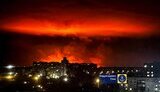 Fire in area of training ground in Berdiansk