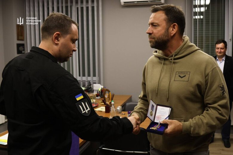 Буданов нагородив Веверку