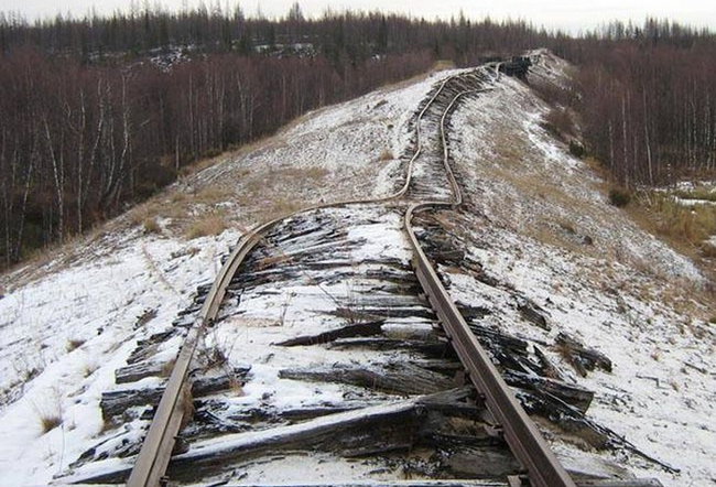 Полный износ украинской железной дороги 01