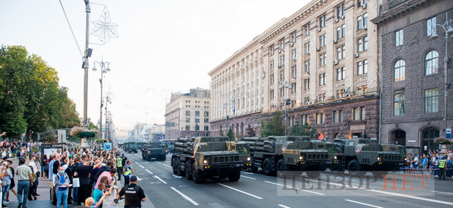 Репетиция парада в Киеве 21 августа 24