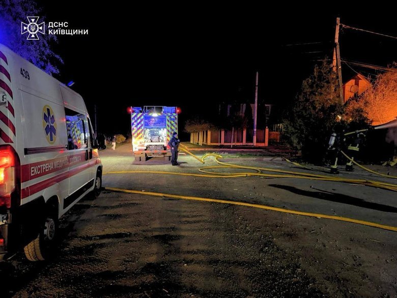 Атака дронів на Київщину: є постраждалий