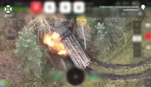 Дроны пограничного отряда "Прайм" уничтожили 10 единиц вражеской техники, 6 оккупантов и 5 укрытий. ВИДЕО