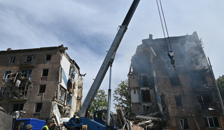Consequences of Russian attack on residential building in Shevchenkivskyi district of Kyiv. VIDEO+PHOTOS