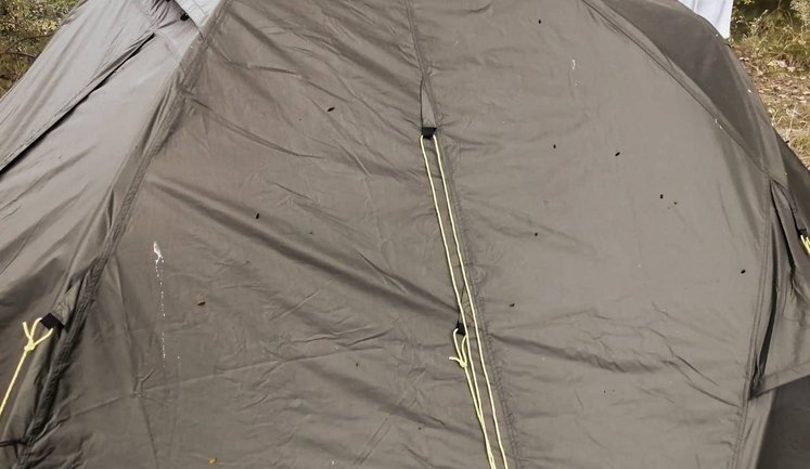 Russian strike on civilian tent camp in Sumy region: one woman killed, seven people wounded. PHOTO
