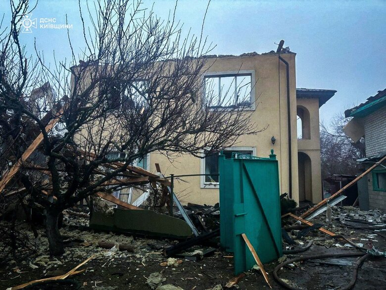 Обстріл Київщини 24 січня