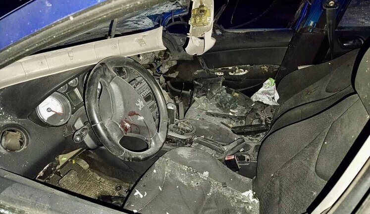 Оккупанты атаковали беспилотником автомобиль в Малокатериновке на Запорожье: ранен мужчина. ФОТО