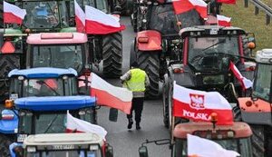 протест,фермер,кордон