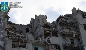 Наслідки російського обстрілу Куп’янська