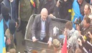 "TrashBucketChallenge": Activists Throw First Deputy Chairman of the Rivne Regional Council Danylchuk in Dumpster. VIDEO