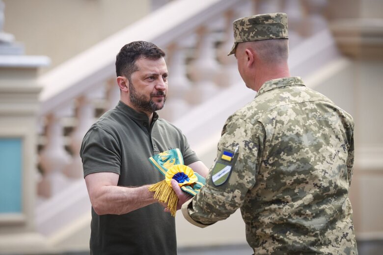 Awarding of Ukrainian Air Force servicemen
