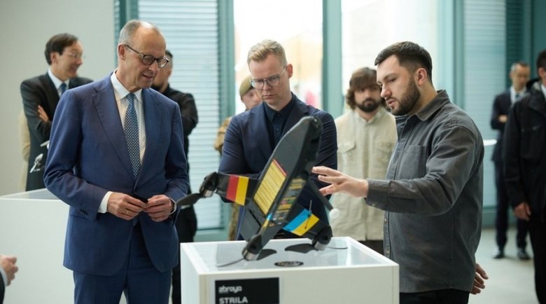 Mertz and Zelenskyy were shown drones manufactured by joint Ukrainian-German enterprises