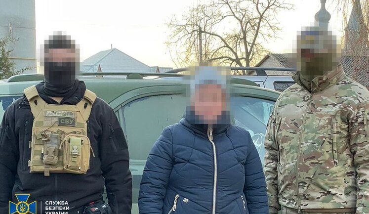 Задержана "заместитель председателя избиркома РФ", помогавшая рашистам провести "референдум" на Херсонщине, - СБУ. ФОТО