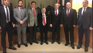 Координатор адвокатов украинских моряков Полозов обсудил их защиту с помощником госсекретаря США Кентом. ФОТО