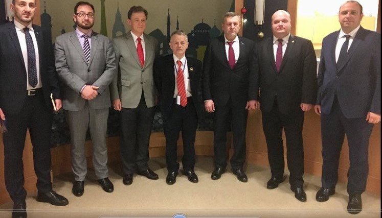 Координатор адвокатов украинских моряков Полозов обсудил их защиту с помощником госсекретаря США Кентом. ФОТО