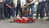 Росія передала Україні ноту протесту через акцію спаленого "Кремля": "Це радикальний націоналістичний перформанс"