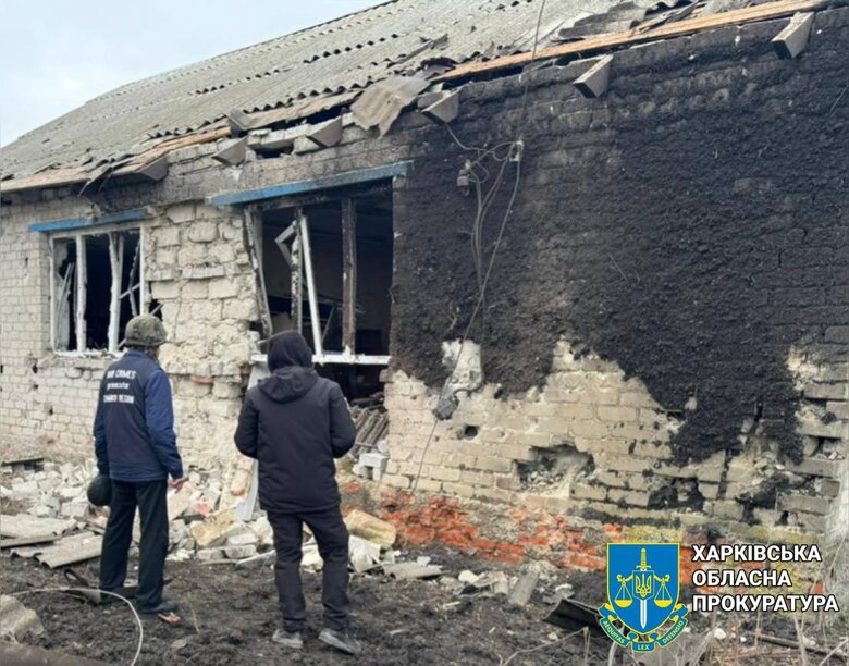 Последствия вражеских обстрелов Купянщины 03
