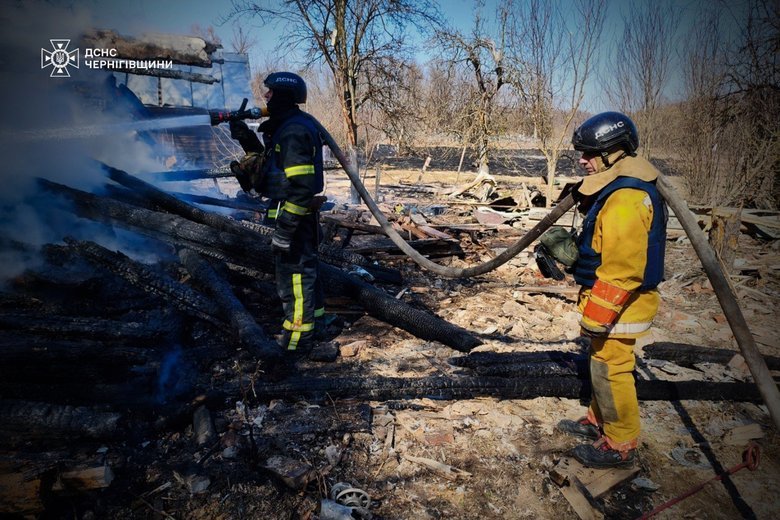 Обстріли Чернігівщини