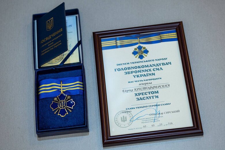 Головнокомандувач ЗСУ Олександр Сирський провів зустріч із норвезьким колегою Ейріком Крістофферсеном