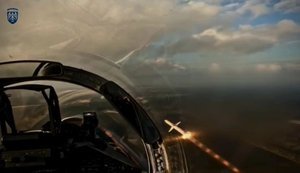 Crews of Su-27s from 39th Tactical Aviation Brigade destroyed gathering of occupiers. VIDEO