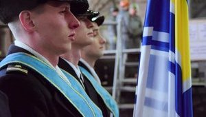 В Киеве состоялась церемония закладки двух боевых катеров для ВМС Украины. ФОТОрепортаж