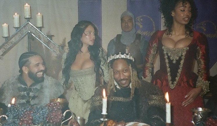 Репери Drake та Future продемонстрували в новому кліпі паляницю з Гербом України. ВІДЕО+ФОТО