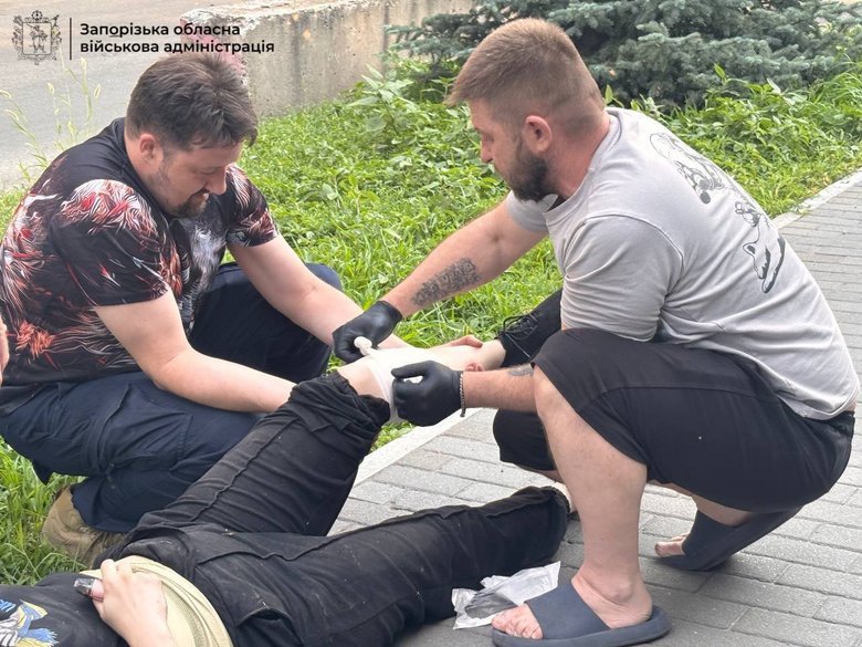Удари РФ по Запоріжжю