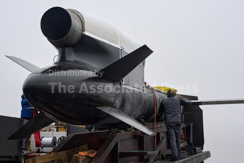 Новые кадры украинской ракеты Фламинго FP-5