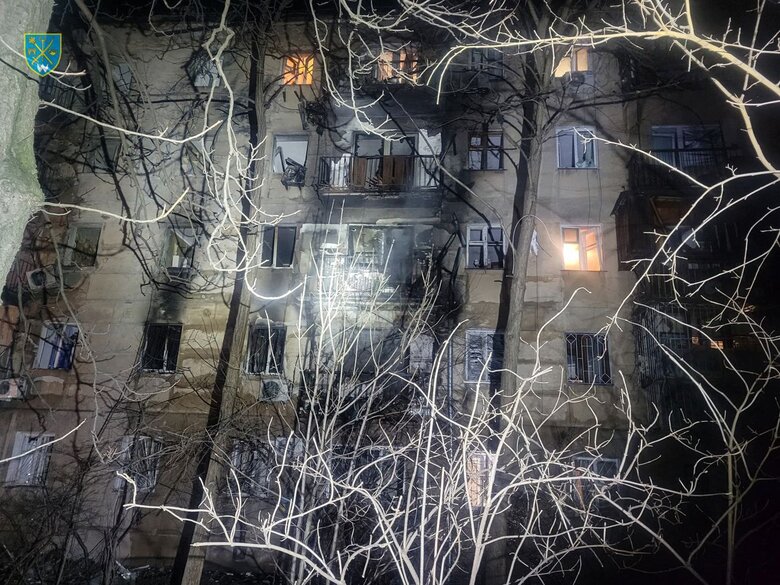 Russian terrorists attack Odesa at night with strike drones, there are victims 11