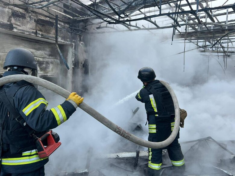 Consequences of the attack on the Kyiv region