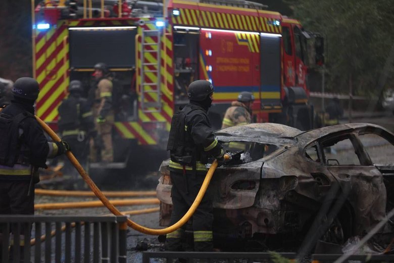 Dnipro after the attack on September 30