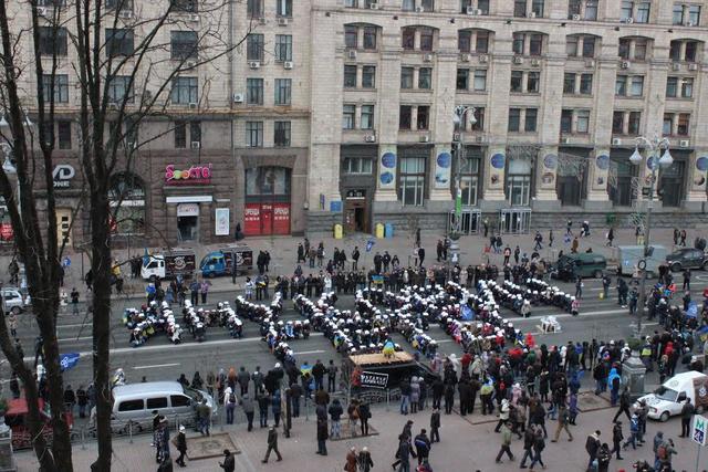 евромайдан крещатик