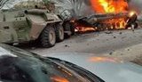 В районі Глухова наші війська застосували ПТРК "Javelin" та знешкодили колону техніки РФ. 15 танків Т-72, - радник командувача Сухопутних військ Шевцова. ФОТО