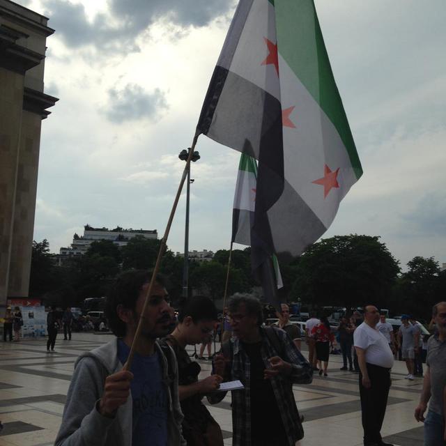 Антипутинская акция проходит в центре Парижа 05