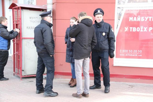 чернигов полиция присяга патрульная патрульные