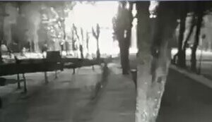 Moment of night attack on Kharkiv’s Central Park. VIDEO