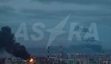Атака дронов на Петербург: горит крупнейший топливный терминал города - нефтебаза "Ручьи", - СМИ. ФОТО