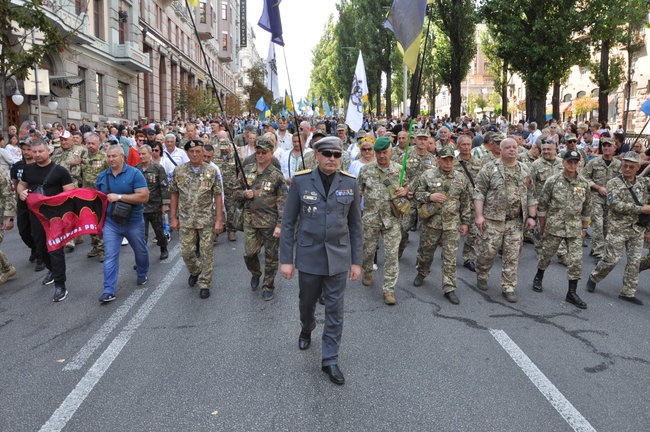 Марш захисників України відбувся в центрі Києва 12