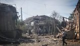 Russian strike on the Sumy region