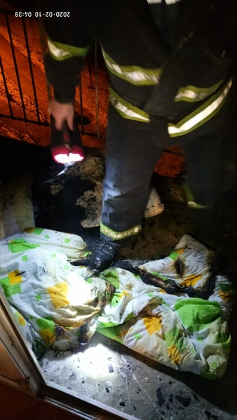 В общежитии Львова произошел пожар, госпитализирован один студент, - ГСЧС 02