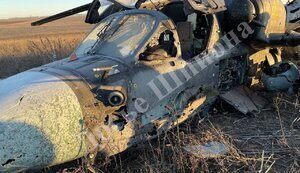 Enemy Ka-52 helicopter was destroyed in village of Robotyne, Zaporizhzhia region, - 47th SMB