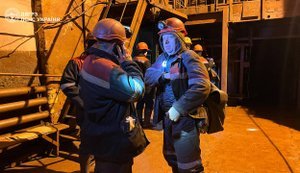 В Кривом Роге после обстрела спасли шахтеров из-под земли. ФОТОрепортаж