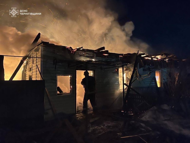 на Чернігівщині загинула жінка, знищено будинок