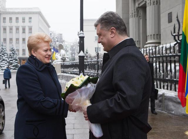 грибаускайте порошенко