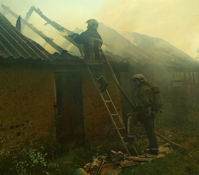 4-річний хлопчик загинув під час пожежі на Полтавщині, - ДСНС 01