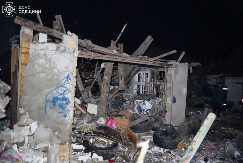 Odesa after the attack by the Shahedis 16/04