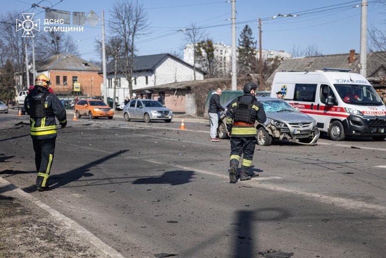 Россияне атаковали Заречный район Сум: есть пострадавшие