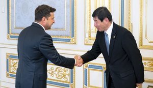 Зеленский обсудил с секретарем ВТО Микурия реформу украинской таможни. ФОТО