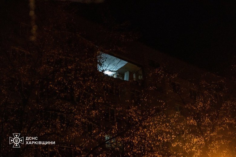 6 ударів по Харкову: дрони влучили в багатоповерхівку