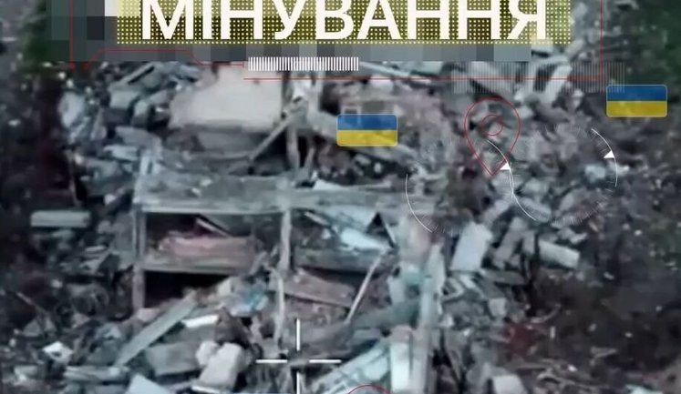 Бійці 214-го батальйону "OPFOR" підірвали укриття окупантів після їхньої відмови здатися в полон. ВIДЕО