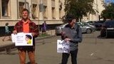 янукович пикет писатели